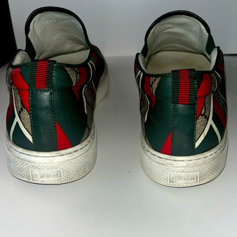 Gucci Men’s Slip-on GG Supreme Ace Sneaker, size 11 - Picture 9 of 10